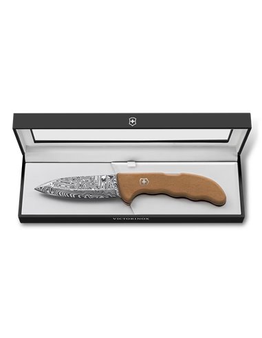 Victorinox Evoke Wood Damast – Edición Limitada 2026 (Color Café)