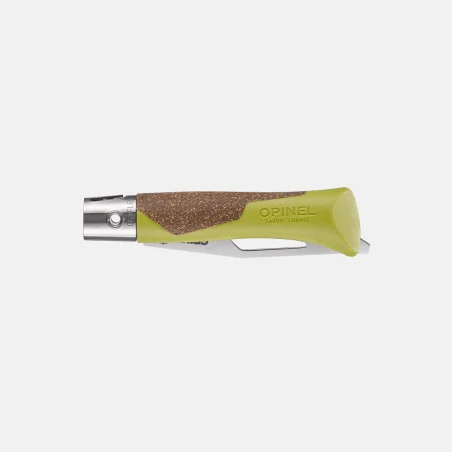 Opinel néo7 Alpine tilo cerrado, mango de polipropileno y corcho