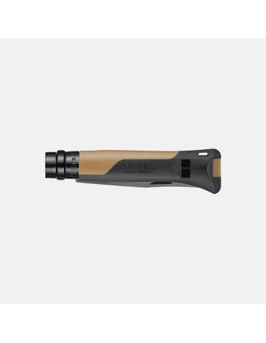 Navaja Opinel 08 Horizon Mostaza Negra Cerrada