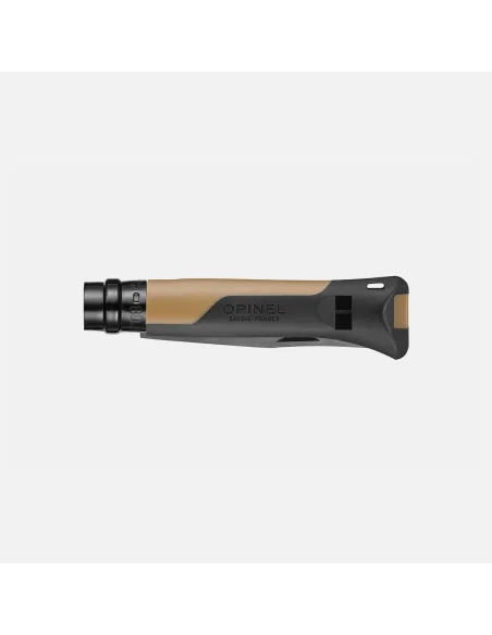 Navaja Opinel 08 Horizon Mostaza Negra Cerrada