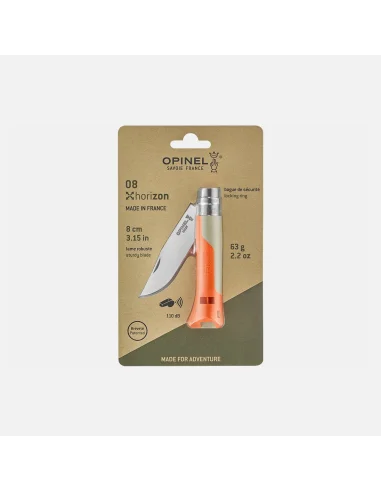 Navaja Opinel 08 Horizon Naranja Blister