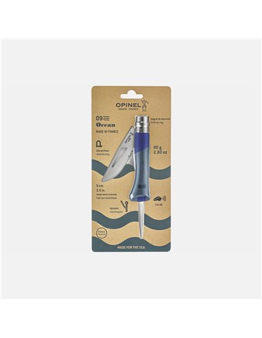 Navaja Opinel 09 Ocean - Azul Blister