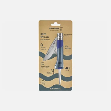 Navaja Opinel 09 Ocean - Azul Blister