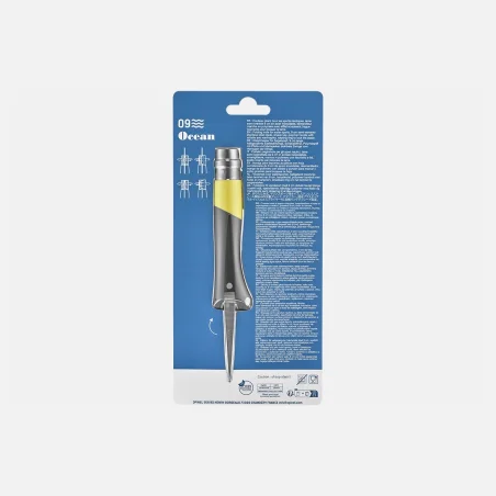 Navaja Opinel 09 Ocean - Amarillo Blister
