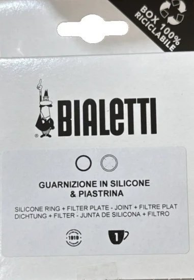 GOMA SILICONA+ FILTRO para Bialetti Moka