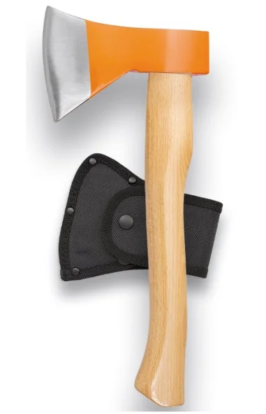 Hacha con Mango de Madera 44 cm