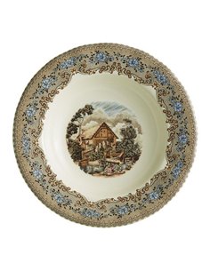 Plato hondo Viejo Molino La Cartuja de Sevilla 23,5 cm