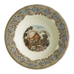 Plato hondo Viejo Molino La Cartuja de Sevilla 23,5 cm