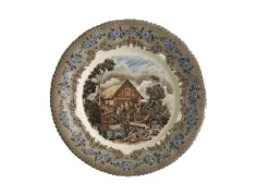 Plato llano Viejo Molino La Cartuja de Sevilla 25,8 cm