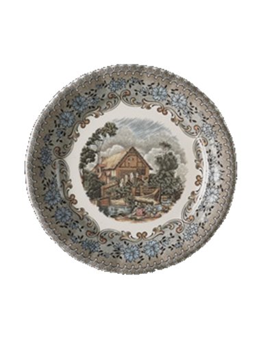 Plato de postre Viejo Molino La Cartuja de Sevilla 20,8 cm