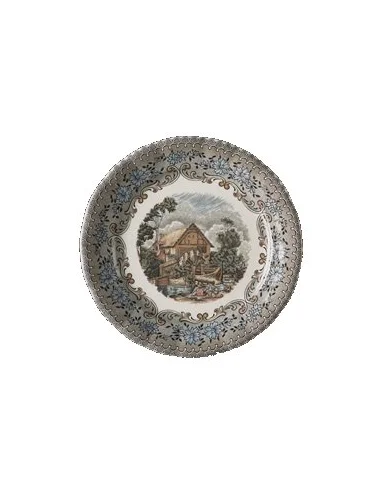 Plato de postre Viejo Molino La Cartuja de Sevilla 20,8 cm