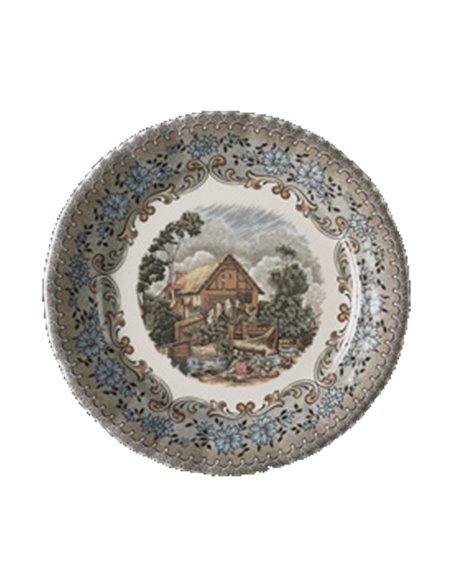 Plato de postre Viejo Molino La Cartuja de Sevilla 20,8 cm