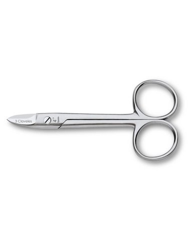 Tijera de Pedicura para Uñas Gruesas Forjada 3 Claveles – Acero Carbono