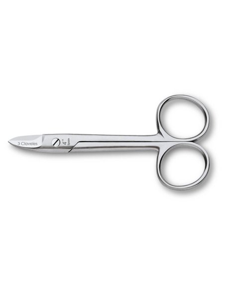 Tijera de Pedicura para Uñas Gruesas Forjada 3 Claveles – Acero Carbono