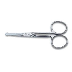 Tijera Bebé Curva Inox Forjada 3 Claveles – Puntas Redondeadas 2