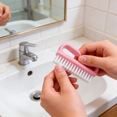 Cepillo de Uñas 3 Claveles – Poliestireno y Cerdas de Nylon 2