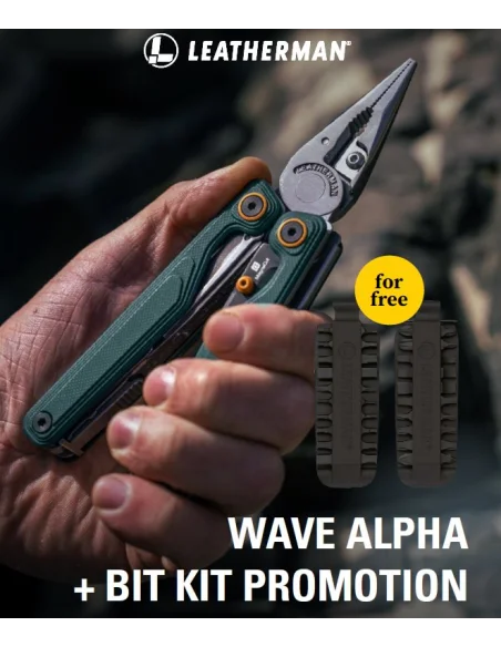 Leatherman Wave® Alpha + Bit Kit – Pack Edición Especial 2026