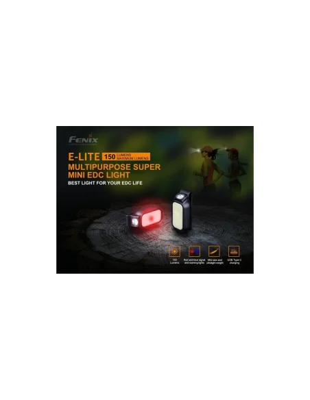 Fenix E‑LITE Super Mini EDC Multiusos