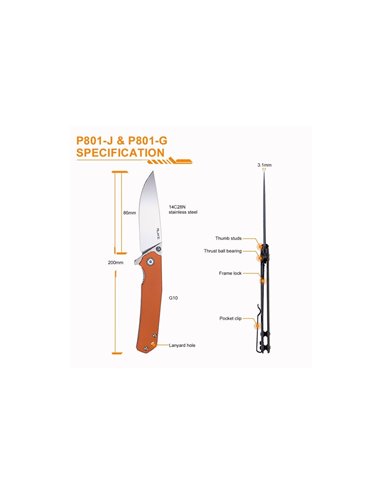 Navaja Ruike P801‑G