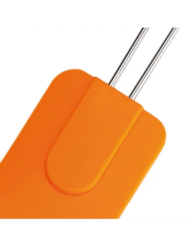 Espátula de Silicona Grande con Mango de Acero