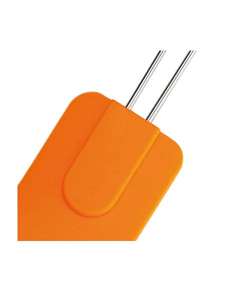 Espátula de Silicona Grande con Mango de Acero