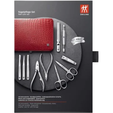 Zwilling Classic Inox Travel Set 10 piezas | Estuche de viaje