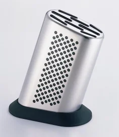 GLOBAL G-888-D Taco Inox Puntos Negros para 8 Cuchillos