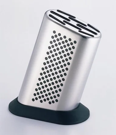 GLOBAL G-888-D Taco Inox Puntos Negros para 8 Cuchillos