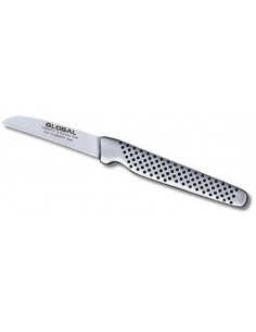 Cuchillo GLOBAL GSF-33 Pelador Forjado Recto Largo, 6 cm