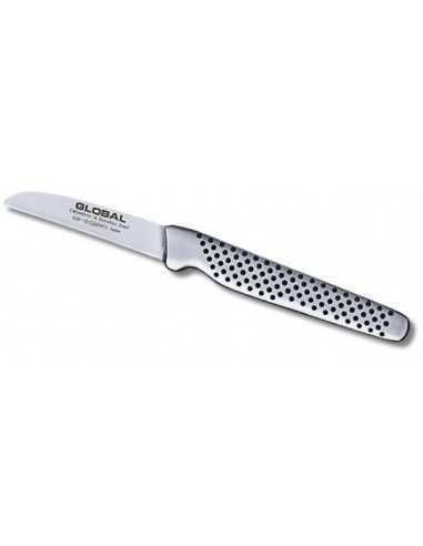 Cuchillo GLOBAL GSF-33 Pelador Forjado Recto Largo, 6 cm