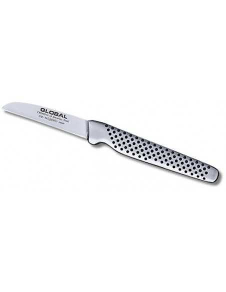 Cuchillo GLOBAL GSF-33 Pelador Forjado Recto Largo, 6 cm