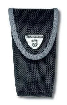 Estuche negro para cinturón, nylon, cierre velcro - de 2 a 4 capas