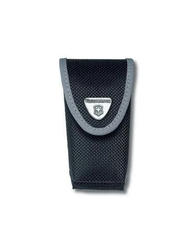 Estuche negro para cinturón, nylon, cierre velcro - de 2 a 4 capas