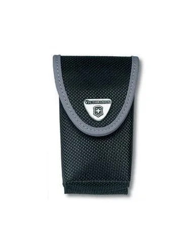 Estuche negro para cinturón, nylon, cierre velcro - de 5 a 8 capas