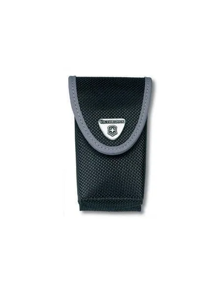 Estuche negro para cinturón, nylon, cierre velcro - de 5 a 8 capas