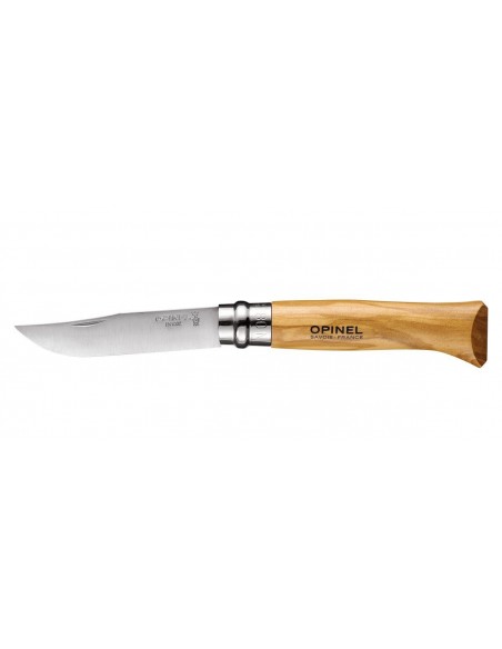 NAVAJA OPINEL OLIVO Nº 08 VR INOX, 8,5 cm de hoja 