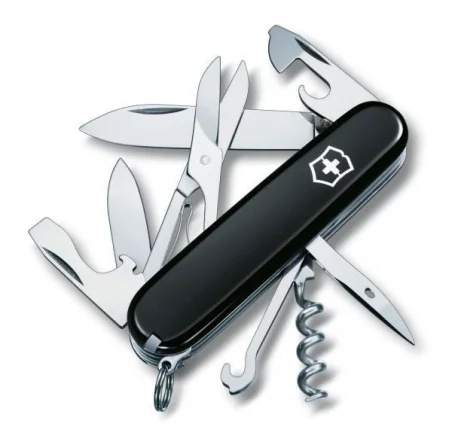 Navaja Suiza Climber, negro 14 funciones (1.3703.3)