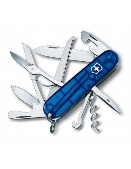 Navaja Suiza Huntsman, Azul traslucido 15 funciones (1.3713.T2)