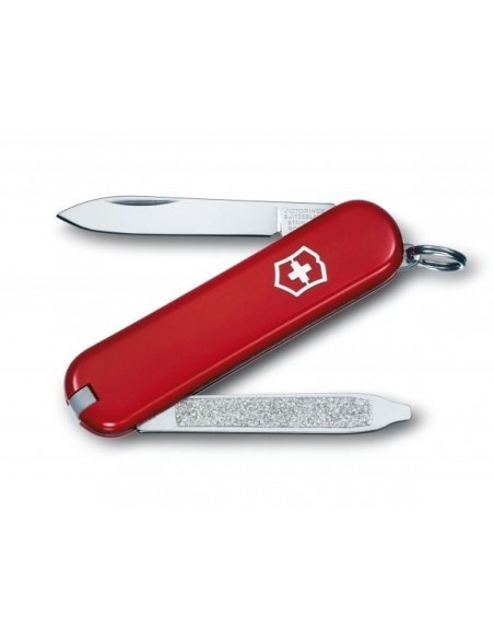 Victorinox Swiss Lite, Navaja multiusos pequeña, color rubí