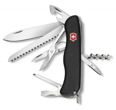 Navaja Suiza Victorinox Outrider, negro 14 funciones (0.8513.3)
