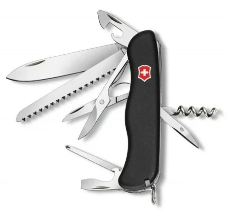 Navaja Suiza Victorinox Outrider, negro 14 funciones (0.8513.3)