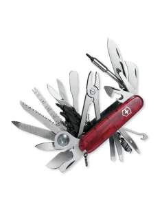 Navaja Suiza Victorinox SwissChamp XLT, Roja Trans. 50 funciones