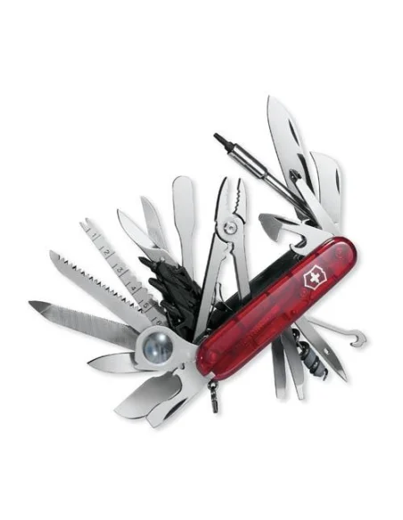 Navaja Suiza Victorinox SwissChamp XLT, Roja Trans. 50 funciones