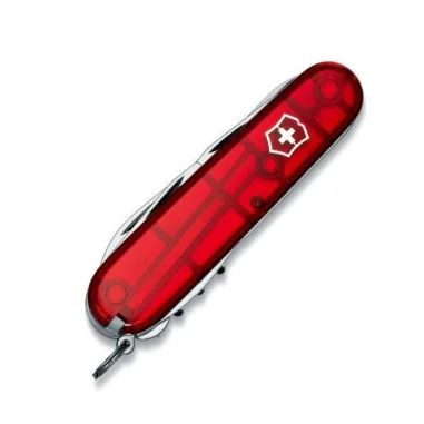 Navaja Victorinox Climber, Rojo traslucido 14 funciones (1.3703.T)