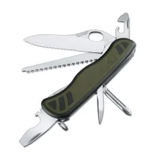Navaja Victorinox Militar Suizo, 10 funciones , Verde (0.8461.MWCH)
