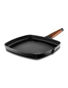 Asador Grill 22x22 CASTEY Inductia line mang madera