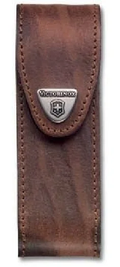 Estuche para cinturón piel marrón, para multiherramientas bloqueables