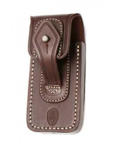 FUNDA PIEL MARRON MUELA NAVALIA 