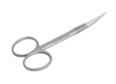 Tij.pieles curva inox "Sam", 9 cm
