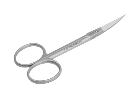 Tij.pieles curva inox "Sam", 9 cm